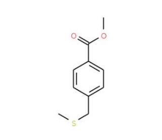 Methyl 4-[(methylthio)methyl]benzoate (CAS 67003-49-0) - chemical structure image