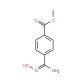 Methyl 4-[(Z)-amino(hydroxyimino)methyl]benzoate (CAS 184778-33-4) - chemical structure image