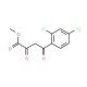 methyl 4-(2,4-dichlorophenyl)-2,4-dioxobutanoate (CAS 175711-73-6) - chemical structure image
