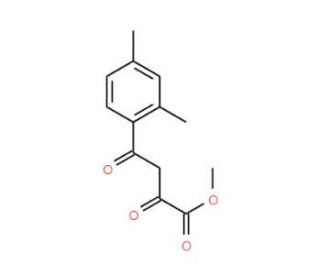 methyl 4-(2,4-dimethylphenyl)-2,4-dioxobutanoate - chemical structure image