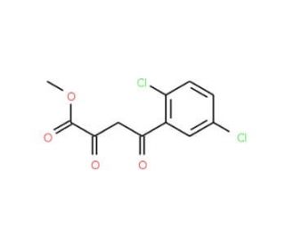 methyl 4-(2,5-dichlorophenyl)-2,4-dioxobutanoate - chemical structure image