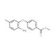 Methyl 4-(2-amino-5-methylphenoxy)benzoate - chemical structure image