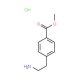 methyl 4-(2-aminoethyl)benzoate hydrochloride (CAS 56161-89-8) - chemical structure image