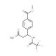 Methyl 4-{3-amino-3-oxo-1-[(2,2,2-trifluoroacetyl)amino]propyl}benzenecarboxylate - chemical structure image