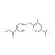 Methyl 4-{[3-chloro-5-(trifluoromethyl)-2-pyridinyl]oxy}benzenecarboxylate (CAS 7382-40-3) - chemical structure image