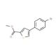 Methyl 4-(4-bromophenyl)thiophene-2-carboxylate (CAS 26137-07-5) - chemical structure image