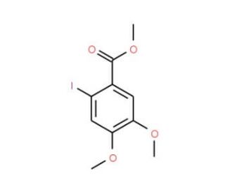 Methyl-4,5-dimethoxy-2-iodobenzoate - chemical structure image
