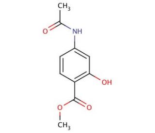 Methyl 4-Acetamido-2-hydroxybenzoate - chemical structure image
