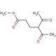 Methyl 4-acetyl-5-oxohexanoate (CAS 13984-53-7) - chemical structure image