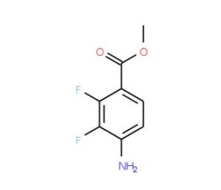 Methyl 4-Amino-2,3-difluorobenzoate (CAS 886497-08-1) - chemical structure image