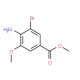 Methyl 4-amino-3-bromo-5-methoxybenzenecarboxylate - chemical structure image