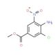 Methyl 4-amino-3-chloro-5-nitrobenzoate - chemical structure image