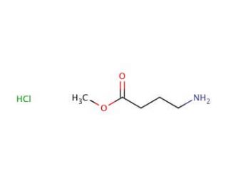 Methyl 4-aminobutyrate hydrochloride (CAS 13031-60-2) - chemical structure image