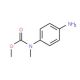 methyl 4-aminophenyl(methyl)carbamate (CAS 10252-00-3) - chemical structure image