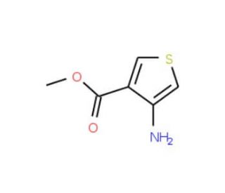 Methyl 4-aminothiophene-3-carboxylate (CAS 69363-85-5) - chemical structure image