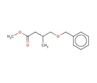 Methyl 4-Benzyloxy-3-methylbutyrate - chemical structure image