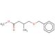 Methyl 4-Benzyloxy-3-methylbutyrate - chemical structure image