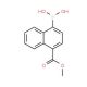 Methyl 4-borononaphthalene-1-carboxylate (CAS 957034-67-2) - chemical structure image