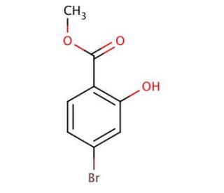 Methyl 4-bromo-2-hydroxybenzenecarboxylate (CAS 22717-56-2) - chemical structure image