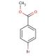 Methyl 4-bromobenzoate (CAS 619-42-1) - chemical structure image