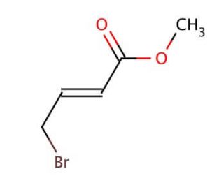 Methyl 4-bromocrotonate (CAS 1117-71-1) - chemical structure image