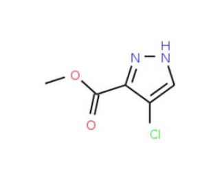 methyl 4-chloro-1H-pyrazole-3-carboxylate - chemical structure image