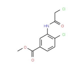 methyl 4-chloro-3-[(chloroacetyl)amino]benzoate - chemical structure image