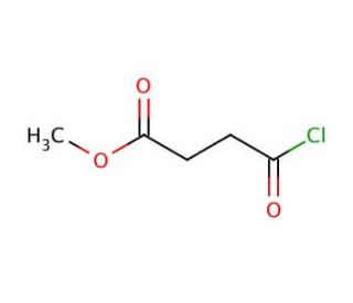 Methyl 4-chloro-4-oxobutyrate (CAS 1490-25-1) - chemical structure image