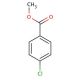 Methyl 4-chlorobenzoate (CAS 1126-46-1) - chemical structure image