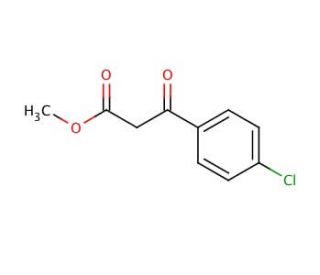 Methyl (4-chlorobenzoyl)acetate (CAS 22027-53-8) - chemical structure image
