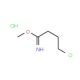 Methyl 4-Chlorobutanimidoate hydrochloride (CAS 77570-15-1) - chemical structure image