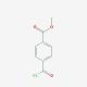 Methyl 4-(chlorocarbonyl)benzoate (CAS 7377-26-6) - chemical structure image