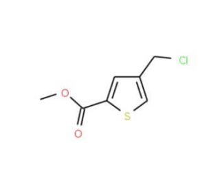 Methyl 4-(chloromethyl)thiophene-2-carboxylate (CAS 34767-85-6) - chemical structure image