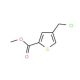 Methyl 4-(chloromethyl)thiophene-2-carboxylate (CAS 34767-85-6) - chemical structure image