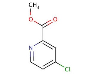 Methyl 4-Chloropicolinate (CAS 24484-93-3) - chemical structure image