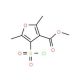 methyl 4-(chlorosulfonyl)-2,5-dimethyl-3-furoate (CAS 306936-34-5) - chemical structure image