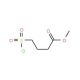 methyl 4-(chlorosulfonyl)butanoate - chemical structure image