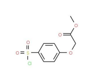 methyl [4-(chlorosulfonyl)phenoxy]acetate - chemical structure image