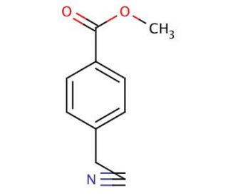 Methyl 4-(cyanomethyl)benzoate (CAS 76469-88-0) - chemical structure image