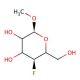Methyl 4-Deoxy-4-fluoro-α-D-glucose (CAS 56926-53-5) - chemical structure image