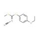 Methyl (4-ethoxyphenyl) cyanocarbonimidodithioate - chemical structure image