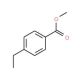 Methyl 4-ethylbenzoate 的分子结构, CAS编号: 7364-20-7 Methyl 4-ethylbenzoate (CAS 7364-20-7) - chemical structure image