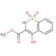 Methyl 4-Hydroxy-2H-1,2-benzothiazine-3-carboxylate 1,1-Dioxide (CAS 35511-14-9) - chemical structure image