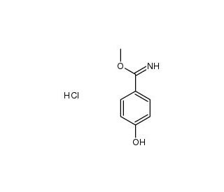 Methyl 4-hydroxybenmidate hydrochloride (CAS 57943-60-9) - chemical structure image