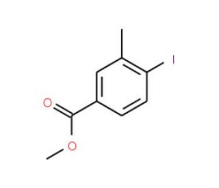 Methyl 4-iodo-3-methylbenzoate (CAS 5471-81-8) - chemical structure image