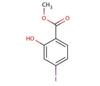 Methyl 4-iodosalicylate (CAS 18179-39-0) - chemical structure image