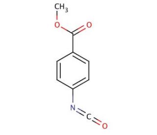Methyl 4-isocyanatobenzoate (CAS 23138-53-6) - chemical structure image
