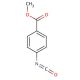 Methyl 4-isocyanatobenzoate (CAS 23138-53-6) - chemical structure image