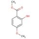 Methyl 4-methoxysalicylate (CAS 5446-02-6) - chemical structure image