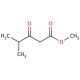 Methyl 4-methyl-3-oxovalerate (CAS 42558-54-3) - chemical structure image